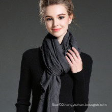 Women in Winter to Keep Warm Plain Polyester Scarf